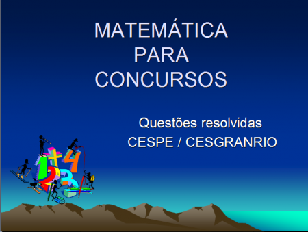 MATEMÁTICA PARA CONCURSOS